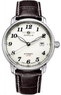 Zegarek Męski ZEPPELIN Automatic LZ 127 7656-5 + BOX