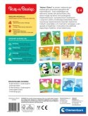 Gra edukacyjna Puzzle Mamy i Dzieci Język Polski Zwierzęta Uczę się Bawiąc Clementoni 50763