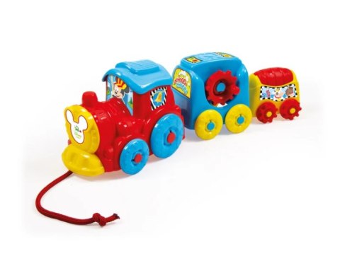 Zestaw Pociąg Lokomotywa Wagoniki Myszka Miki Baby Disney Clementoni 17168