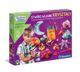 Naukowa Zabawa Zestaw Laboratorium Stwórz Własne Kryształy Język Polski Clementoni 50069