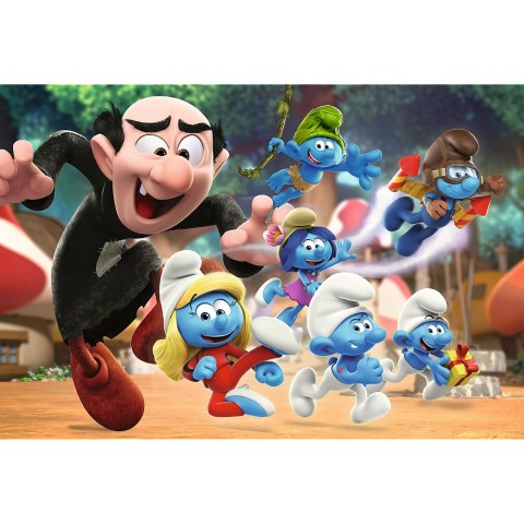 Puzzle - 100 - Nauki Papy Smerfa - Smerfy - Trefl 16481