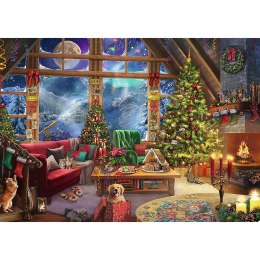 Puzzle - 2x500 XMAS - Święta w górach - Trefl 37540
