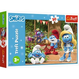 Puzzle - 30 - Smerfetka i Smerfy - Trefl 18312