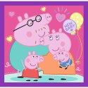 Puzzle - 3w1 (20, 36, 50) - Zwyczaje świnki Peppy - Świnka Peppa - Trefl 34893