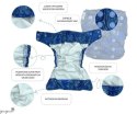 Pieluszka z kieszonką OS dwurzędowa, KOSMOS