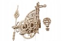 AERO CLOCK DREWNIANY ZEGAR ŚCIENNY Z WAHADŁEM DZIAŁAJĄCY DO ZŁOŻENIA PUZZLE