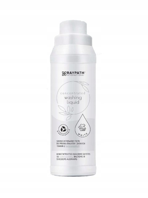 ZESTAW Płyn do Prania Kolorów Czarnego Jasnych z Nanosrebrem RAYPATH 500ml