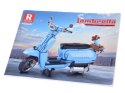 Klocki licencjonowane Włoski SKUTER Lambretta V 200 Special 1169-ele ZA5795