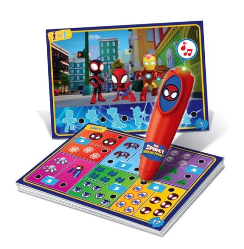 Interaktywny Quiz Marvel Spidey Disney Junior Clementoni 16805