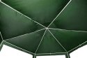 Namiot pawilon ogrodowy handlowy 2x2x2 m z oknami zielony MultiGarden