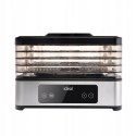 DUŻA Suszarka do grzybów owoców warzyw IDEAL INOX + termoobieg 400W + timer