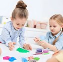 Zestaw do robienia slime glutków dla dzieci DIY masa plastyczna rozciągliwa gniotek 113 elementów
