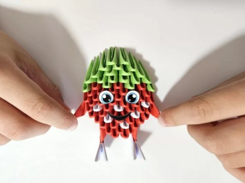 Alexander Zestaw kreatywny Origami 3D - TRUSKAWKA ZA6071