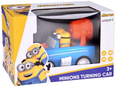 Minionki w Akcji! Interaktywne AUTO Jeździ Gada Świeci i Dmucha ZA5940