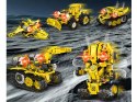 Klocki Techniczne Robots Pro 5w1 Zestaw Pilot + światło LED 673ele RC0743