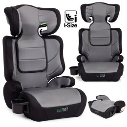 Fotelik samochodowy dla dzieci 2w1 podkładka i-SIZE wzrost 100-150 cm uchwyt na napoje ECOTOYS