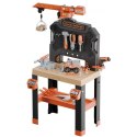 SMOBY Warsztat z Dźwigiem Black+Decker Bricolo Builder
