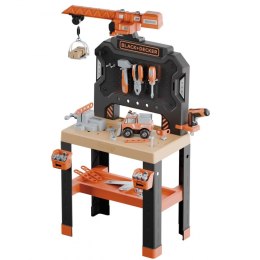 SMOBY Warsztat z Dźwigiem Black+Decker Bricolo Builder