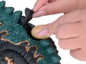 Duży dinozaur robot chodzi ryczy ZNOSI JAJKA efekty świetlne para ZA5716