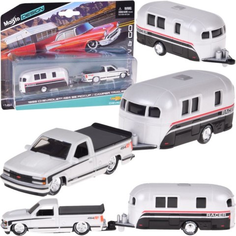 Maisto Licencjonowane Auto Metalowe Chevrolet 454 SS Pick-up 1:64 ZA5963