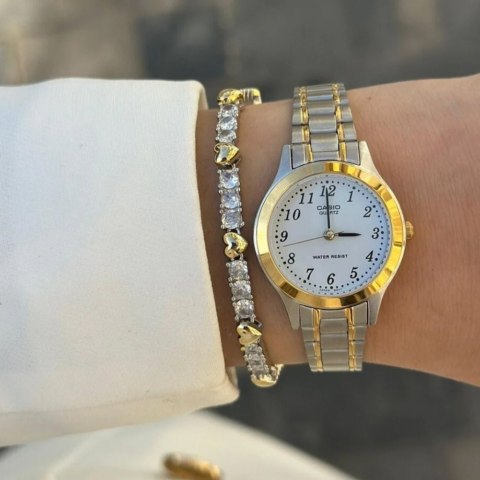 ZEGAREK DAMSKI CASIO LTP-1128G-7B (zd554b) + BOX