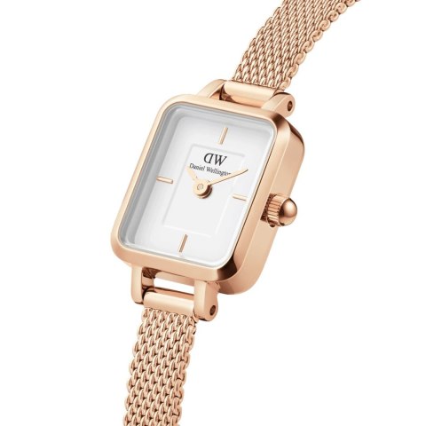 ZEGAREK DAMSKI DANIEL WELLINGTON Quadro Mini Melrose 15mm DW00100727 + BOX (zw524c)