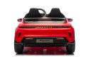 Pojazd Porsche Taycan Turbo S Czerwony
