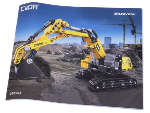 Klocki konstrukcyjne KOPARKA - model techniczny, 467 el. ZA4630