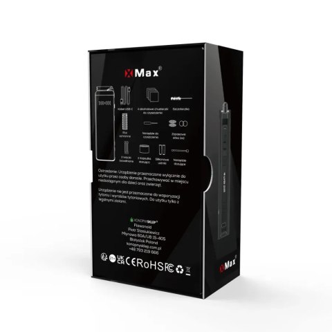 X-MAX Starry 4 x HERO czarny - przenośny waporyzator