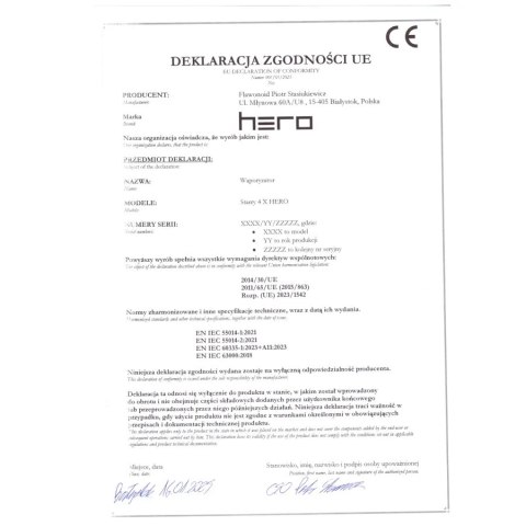 X-MAX Starry 4 x HERO czarny - przenośny waporyzator