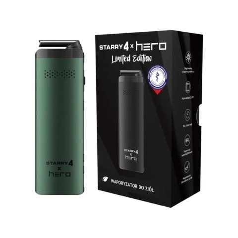 X-MAX Starry 4 x HERO zielony - przenośny waporyzator