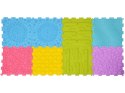 Mata sensoryczna typu PUZZLE gumowe 8 szt. - rozwój i zabawa ZA5862