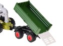 Sterowany Traktor na pilota z przyczepą i chwytakiem bale drewna RC0719