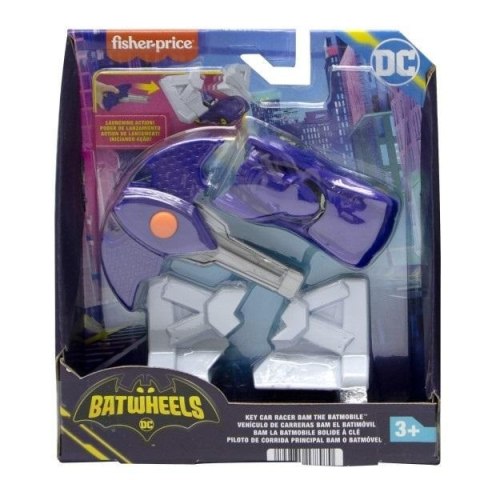 Fisher Price Batwheels Pojazd i kluczyk HRJ54