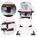 Fotelik krzesełko do karmienia dzieci składane + zabawki ECOTOYS