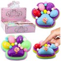 Gniotek Kocia Łapka Zabawka Antystresowa Sensoryczna Squishy XXL Fioletowa Zielona