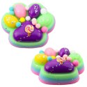Gniotek Kocia Łapka Zabawka Antystresowa Sensoryczna Squishy XXL Fioletowa Zielona