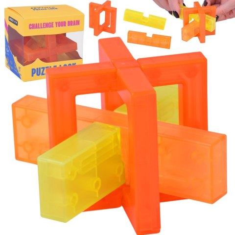 Kostka Puzzle Lock Układanka logiczna Łamigłówka 3D GR0780