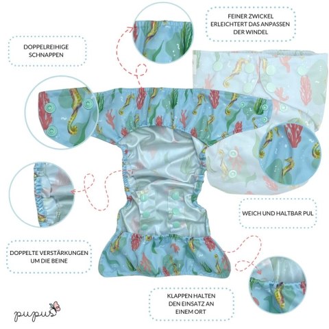 Otulacz do pieluszek LEŚNA POLANA 5-15kg
