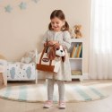 Pluszowy piesek w torebce beagle maskotka dla dziecka + szczotka do pielęgnacji