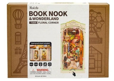 ROBOTIME Składany Drewniany Model Puzzle 3D - Piekarnia Becky