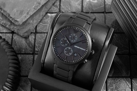 Zegarek Męski EMPORIO ARMANI Renato AR1275 + BOX