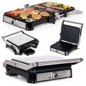 Grill elektryczny kontaktowy ryflowany opiekacz do panini kanapek 2000W KADEN