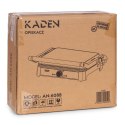 Grill elektryczny kontaktowy ryflowany opiekacz do panini kanapek 2000W KADEN