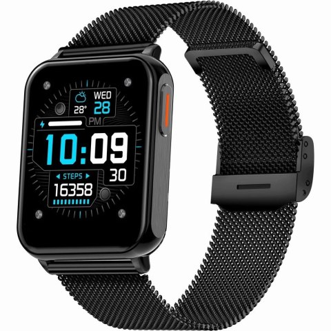 Smartwatch Gravity Granatowo Czarny 2 Paski GT17-9