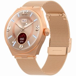 Smartwatch Gravity Różowe Złoto GT25-1