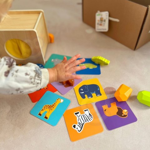WOOPIE GREEN Box Pudełko XXL Montessori Edukacyjne 7w1 Sensoryczne 31-36 Mies. FSC