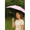 Parasolka Kieszonkowa Składana z Ochroną UV UPF 50+ Etui Różowa 90 cm