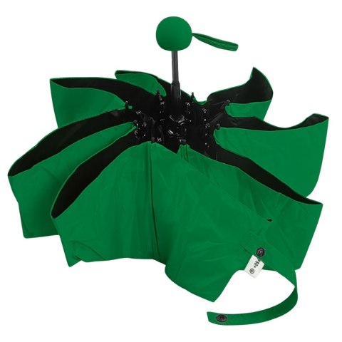 Parasolka Kieszonkowa Składana z Ochroną UV UPF 50+ Etui Zielona 90 cm