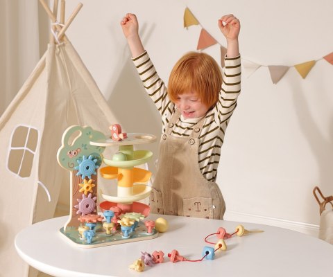 Tooky Toy TJ632N Drewniane zakręcone drzewo